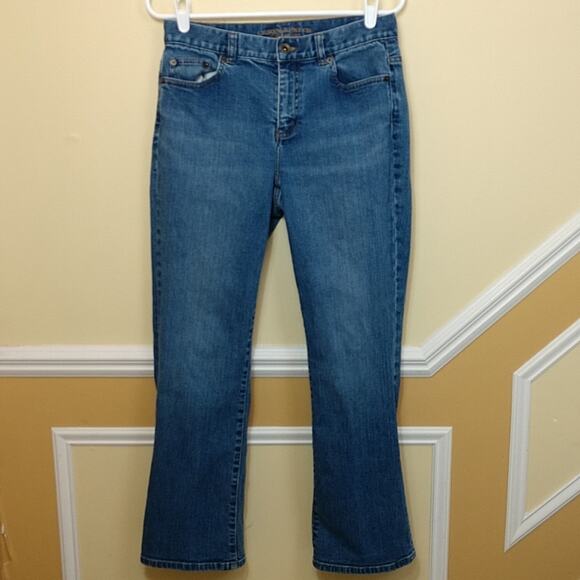 Lauren Jeans Co Premium Bootcut Jeans size 6 Petite - Picture 4 of 16